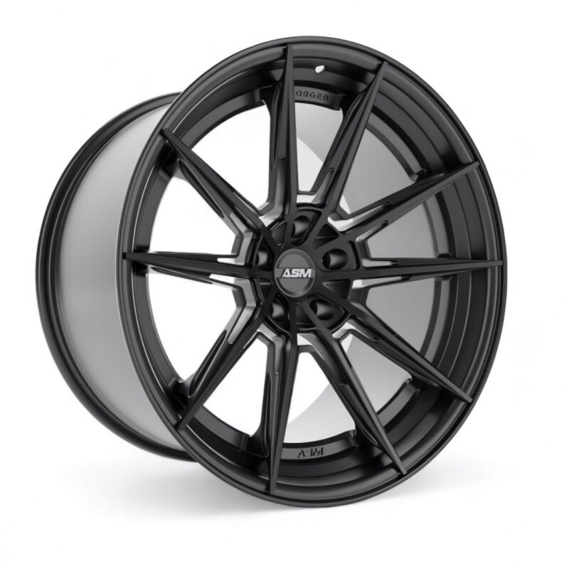 Jantă forjată AP. FORGED 10 – vedere laterală completă cu design deep concave, personalizabilă în dimensiuni și offset – ASM Tuning România