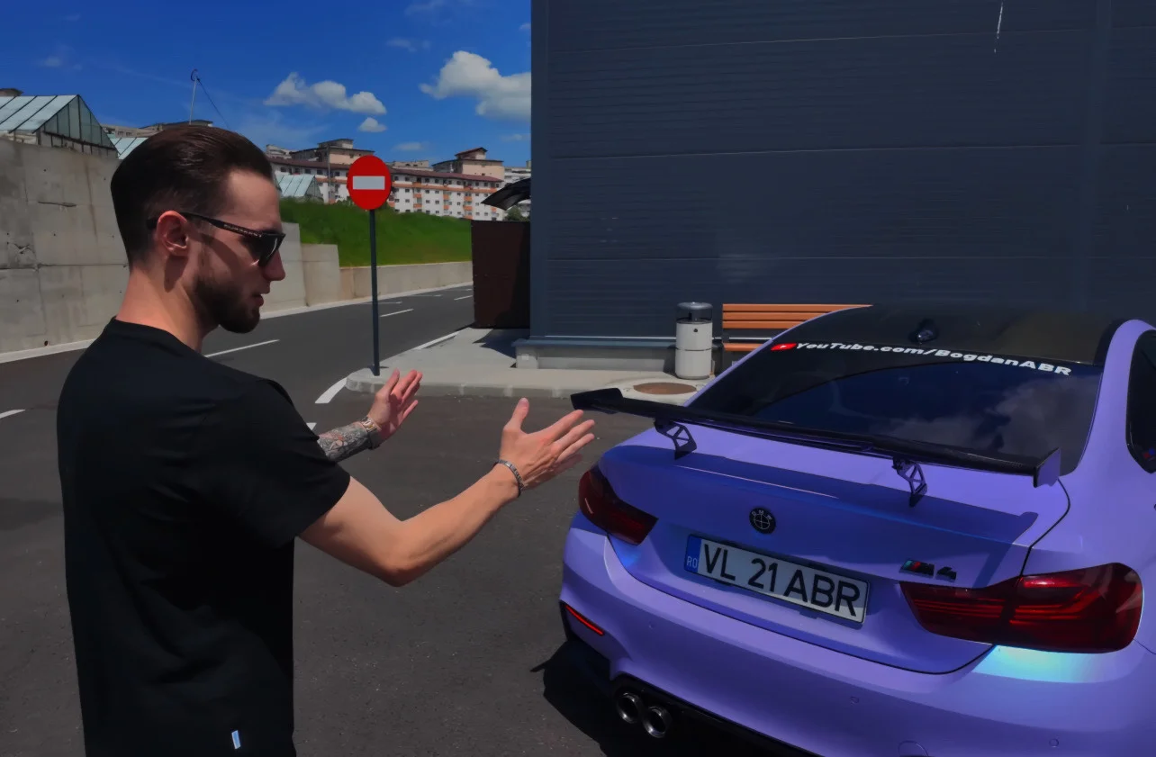 Montaj real al eleronului carbon ASM pe BMW M4 F82