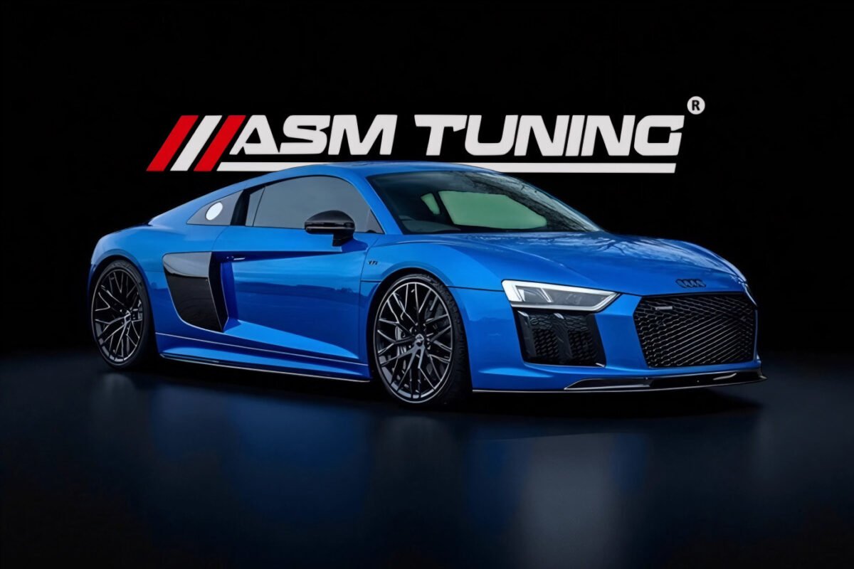 Audi R8 cu upgrade-uri din fibră de carbon – colecția tuning premium de la ASM Tuning