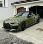 Splitter Față Carbon BMW Seria 4 G22/G23/G26 - Lip Frontal V Style - imagine 2