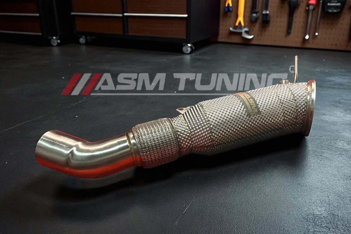 Downpipe auto sport cat vs decat ASM Tuning România – ghid complet 2025