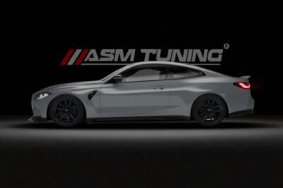 Praguri laterale din fibră de carbon pentru BMW M3 G80 și M4 G82 – extensii aerodinamice ASM Tuning România, design ușor și precis