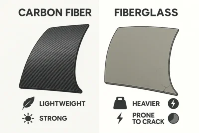 7 Elemente Care Definesc un Body Kit Aero de Top (2026) Materiale din fibră de carbon pre-preg și dry carbon cu strat protector UV – calitate premium ASM Tuning România 2026